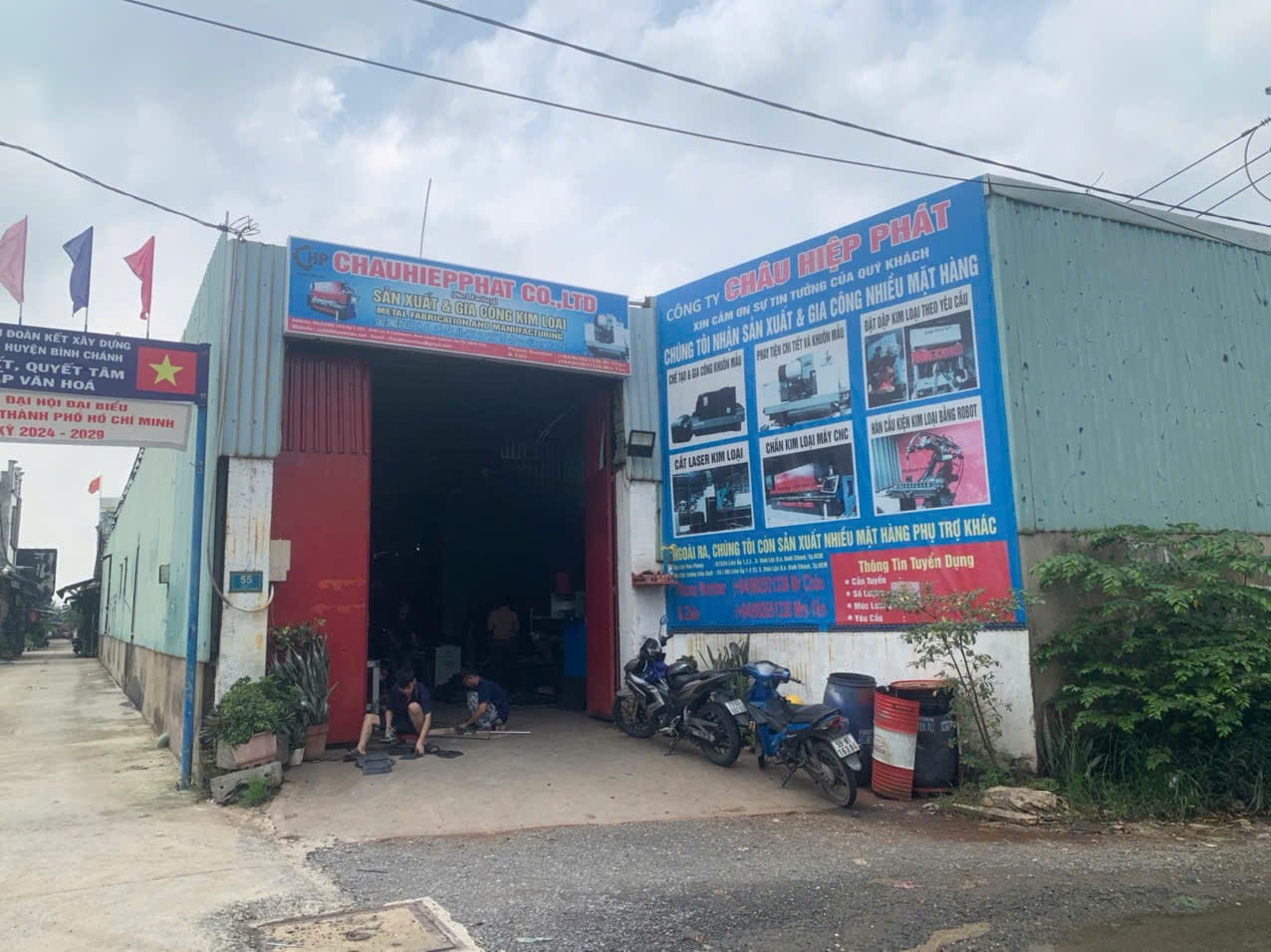Outerview of factory